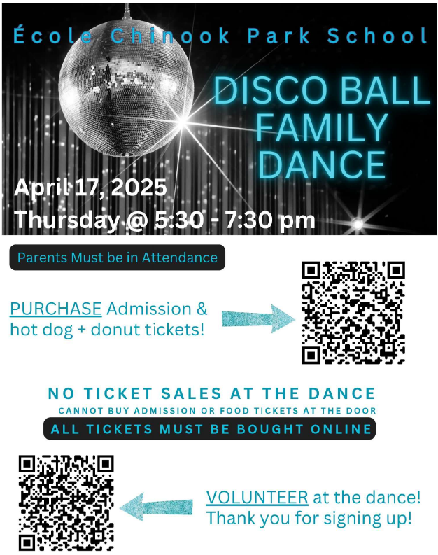 Dance Poster April date